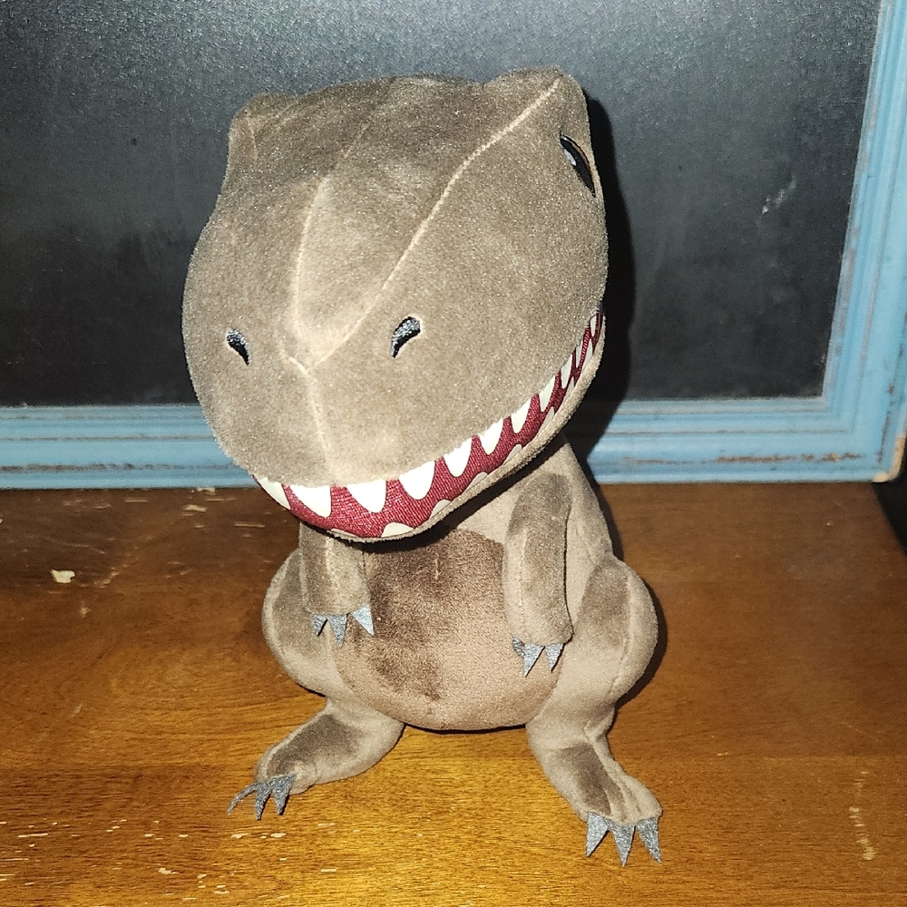 Tyrannosaurus Rex T-Rex Brown Dinosaur Plush Stuffed Animal Toy Dino